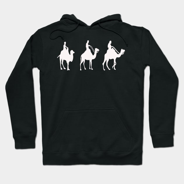 Camel desert ship Hoodie by Waleed Mahmud